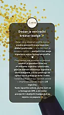 Dodan je osnivački kreator badge ✨