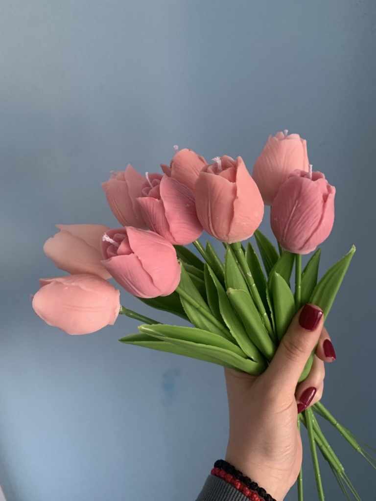 Svijeća tulipan — slika 1