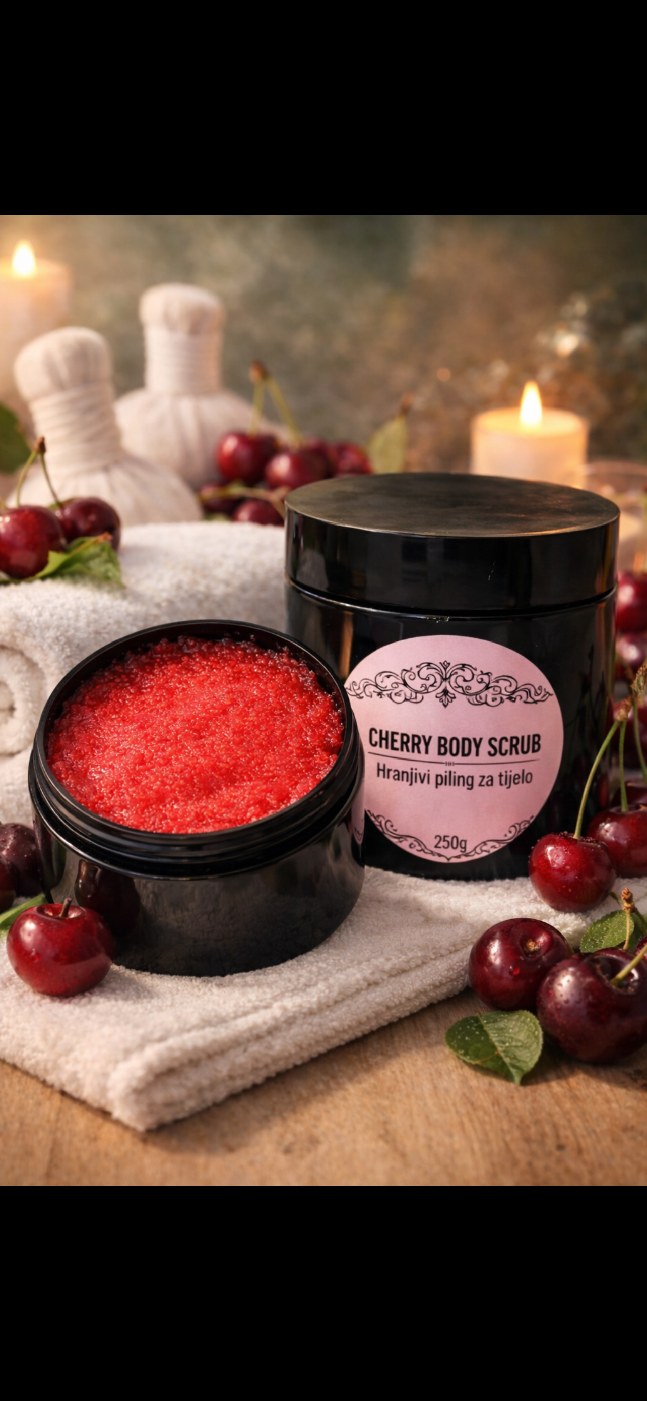 Cherry Body Scrub — slika 1