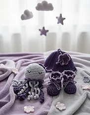 Heklani "Lila set"
