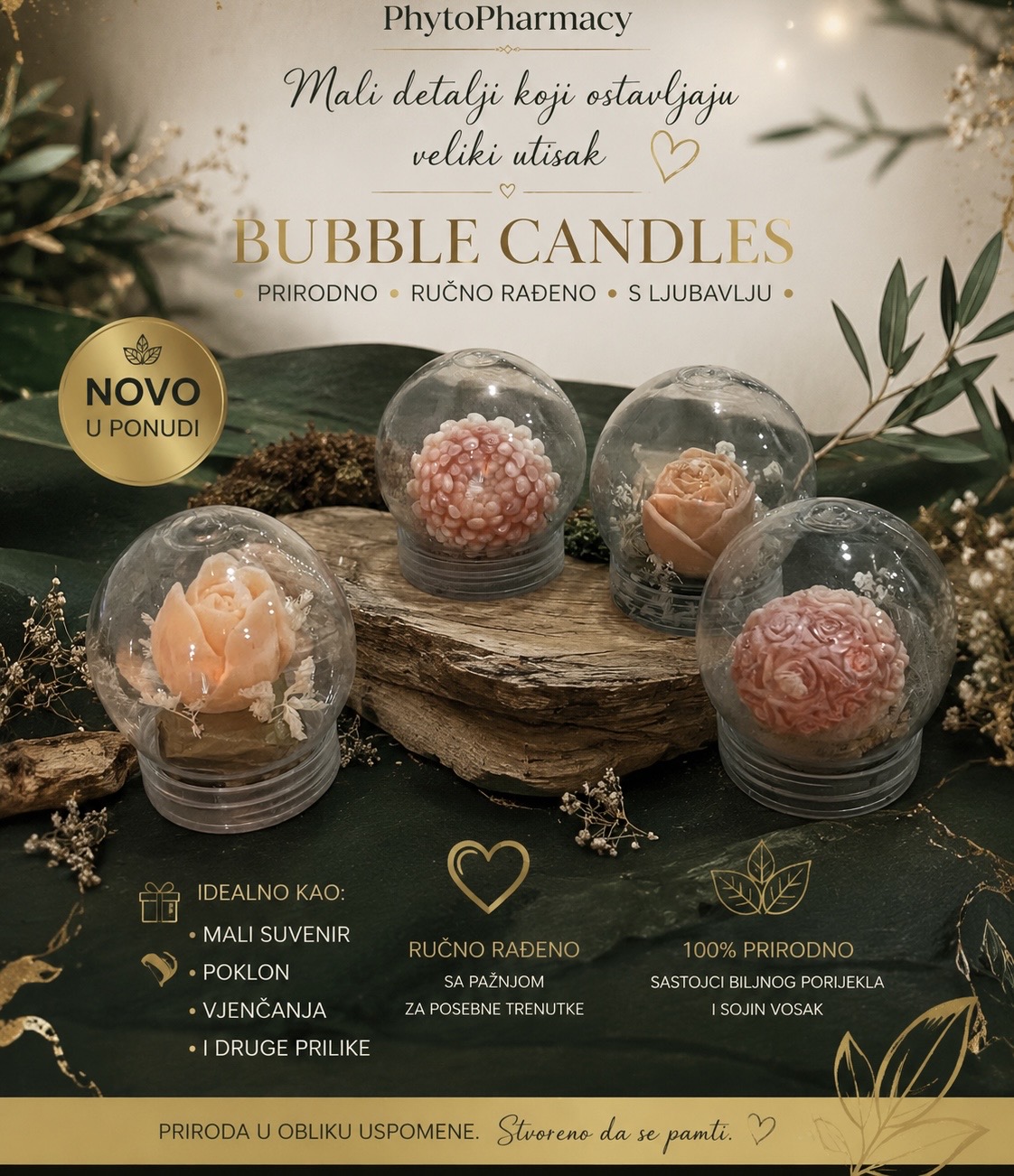Bubble candles — slika 1