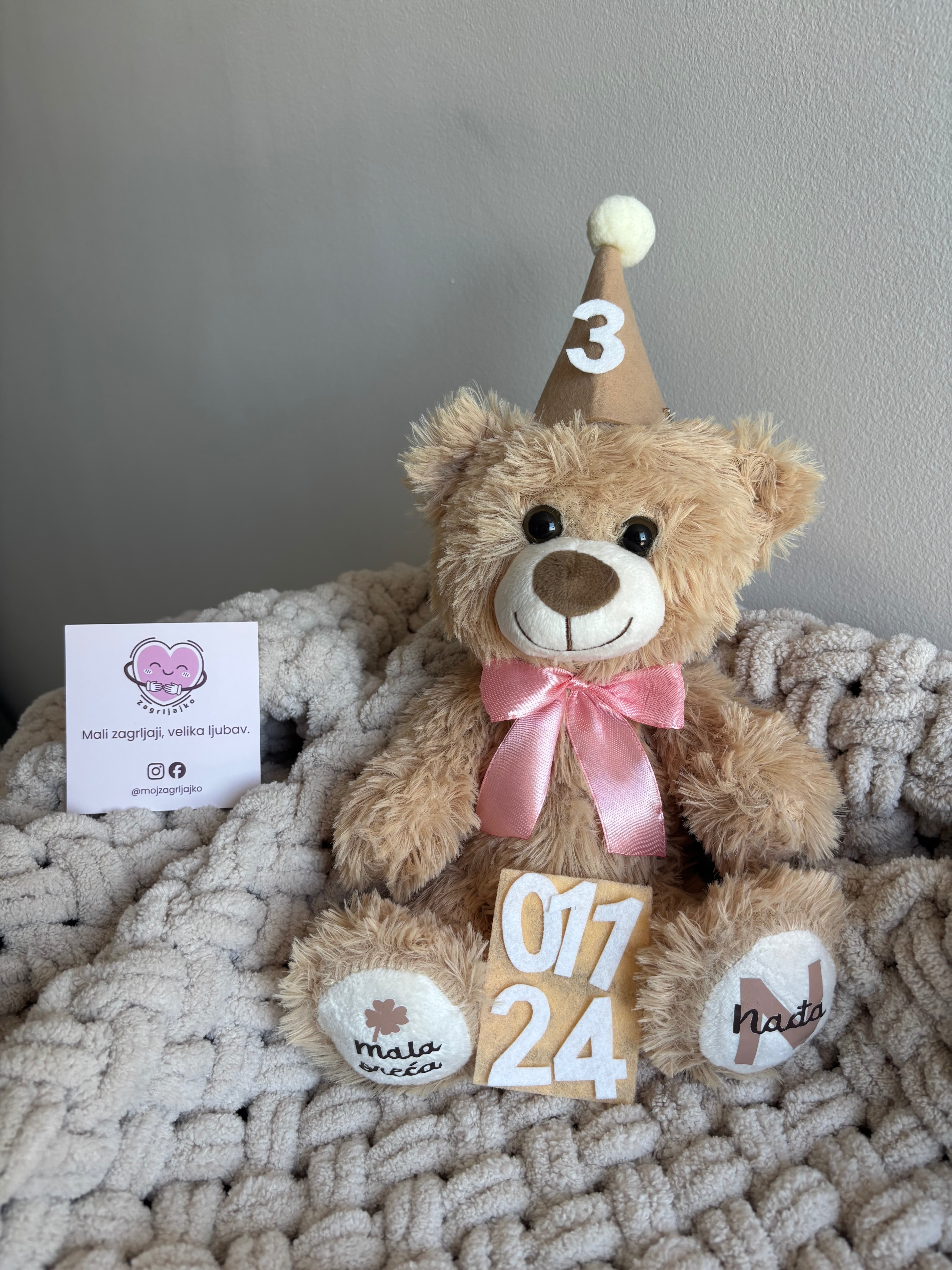 Personalizirani milestone medo — slika 1