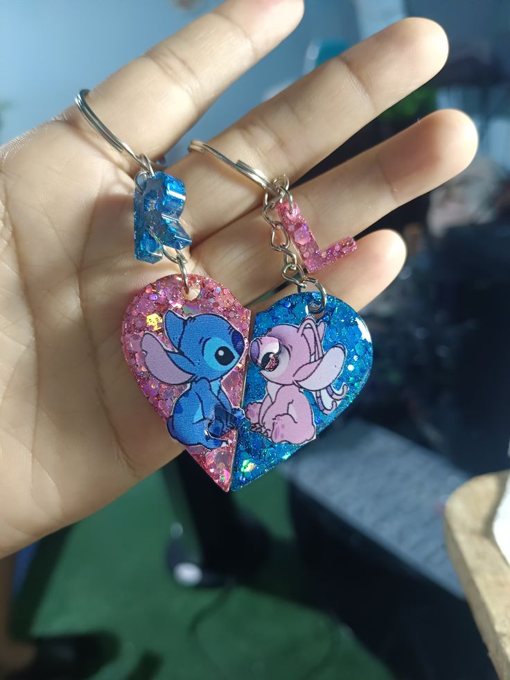 Privjesak za parove stitch — slika 1