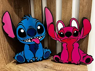 3D Stitch &amp; Angel 