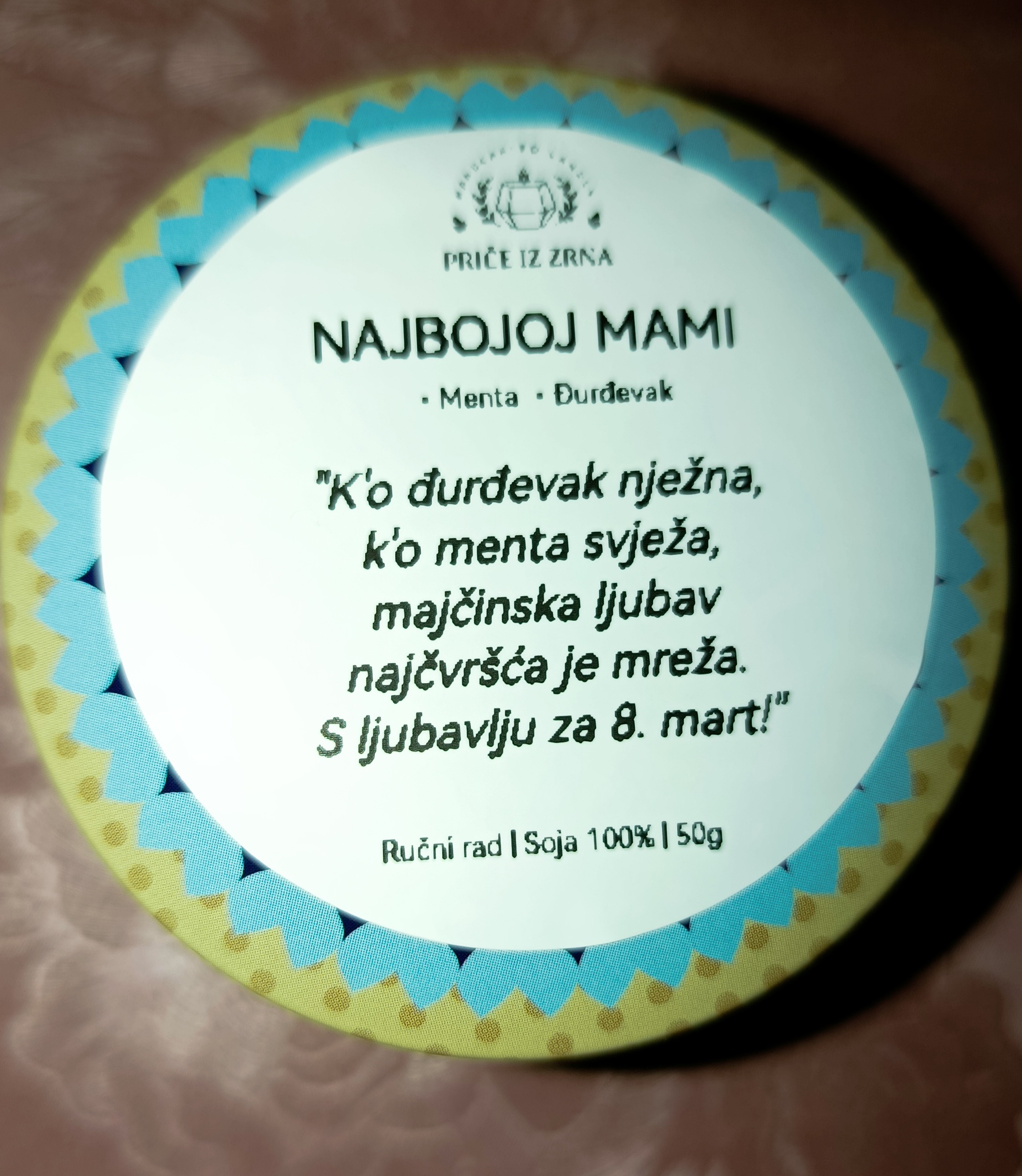 Mirisna svijeća Đurđevak  — slika 1