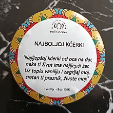 Mirisna svijeća Vanilija 