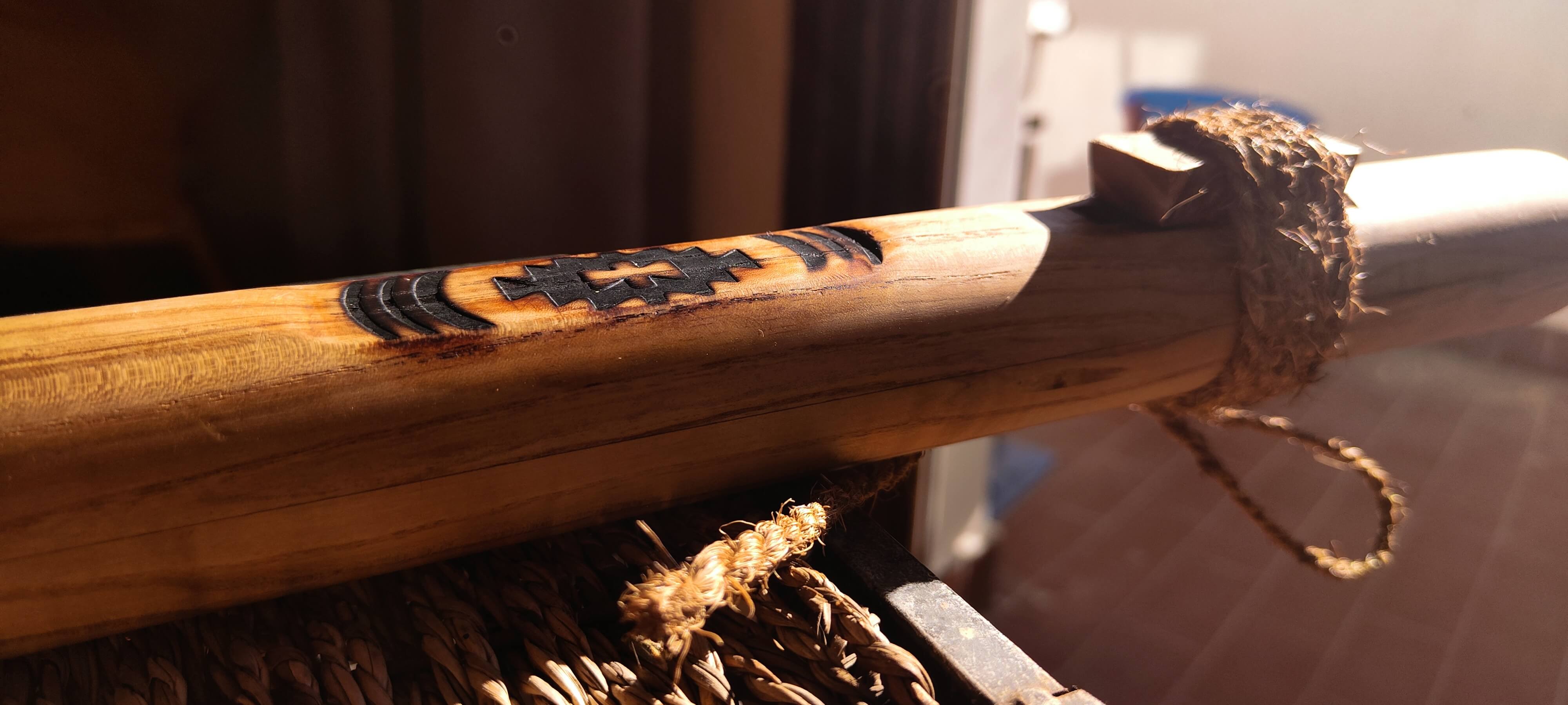 Native American Style flauta - Orah (Low D) - Ručni rad — slika 4