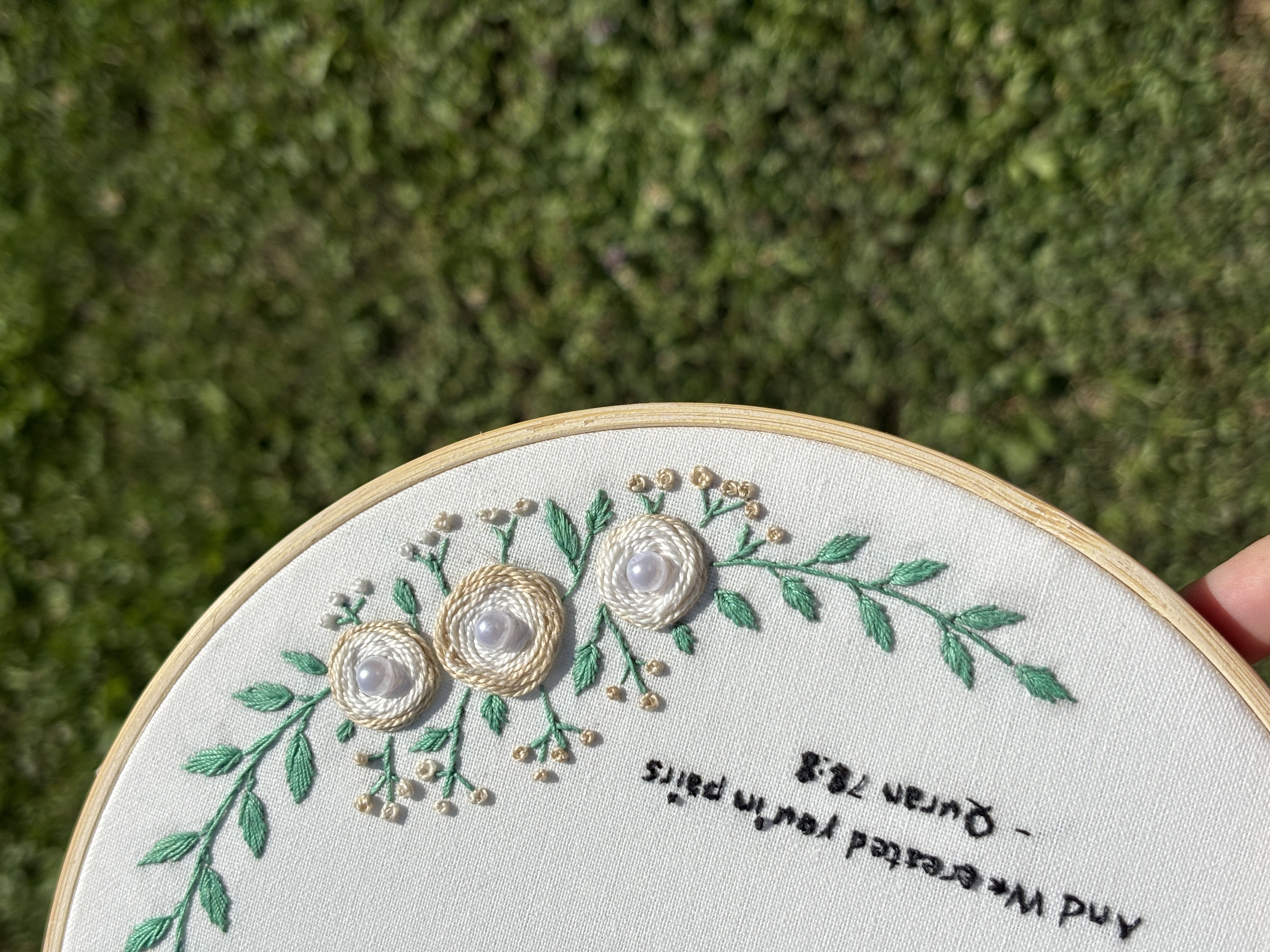 Personalizirani vezeni đerđef  — slika 2