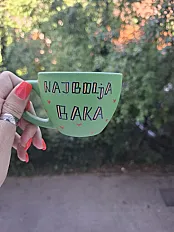 Rucno oslikana solja — slika 2
