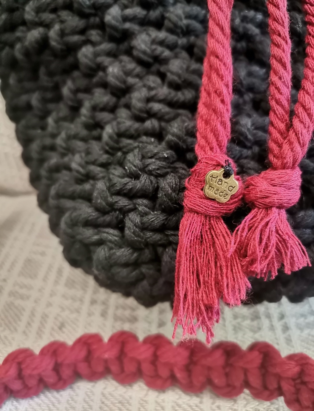 SACK bag ❤️🖤  — slika 3