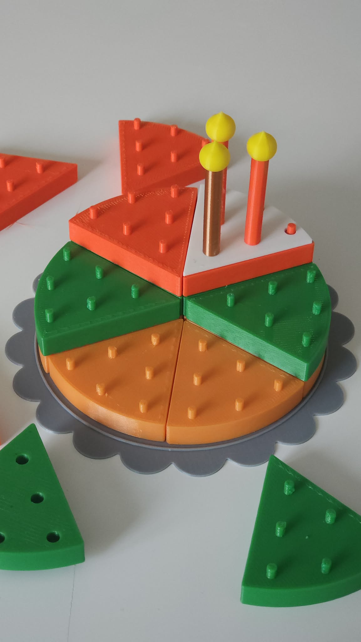 Torta od dijelova - edukativna igračka — slika 2