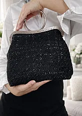Noir tweed bag — slika 4