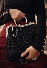 Noir tweed bag — slika 3