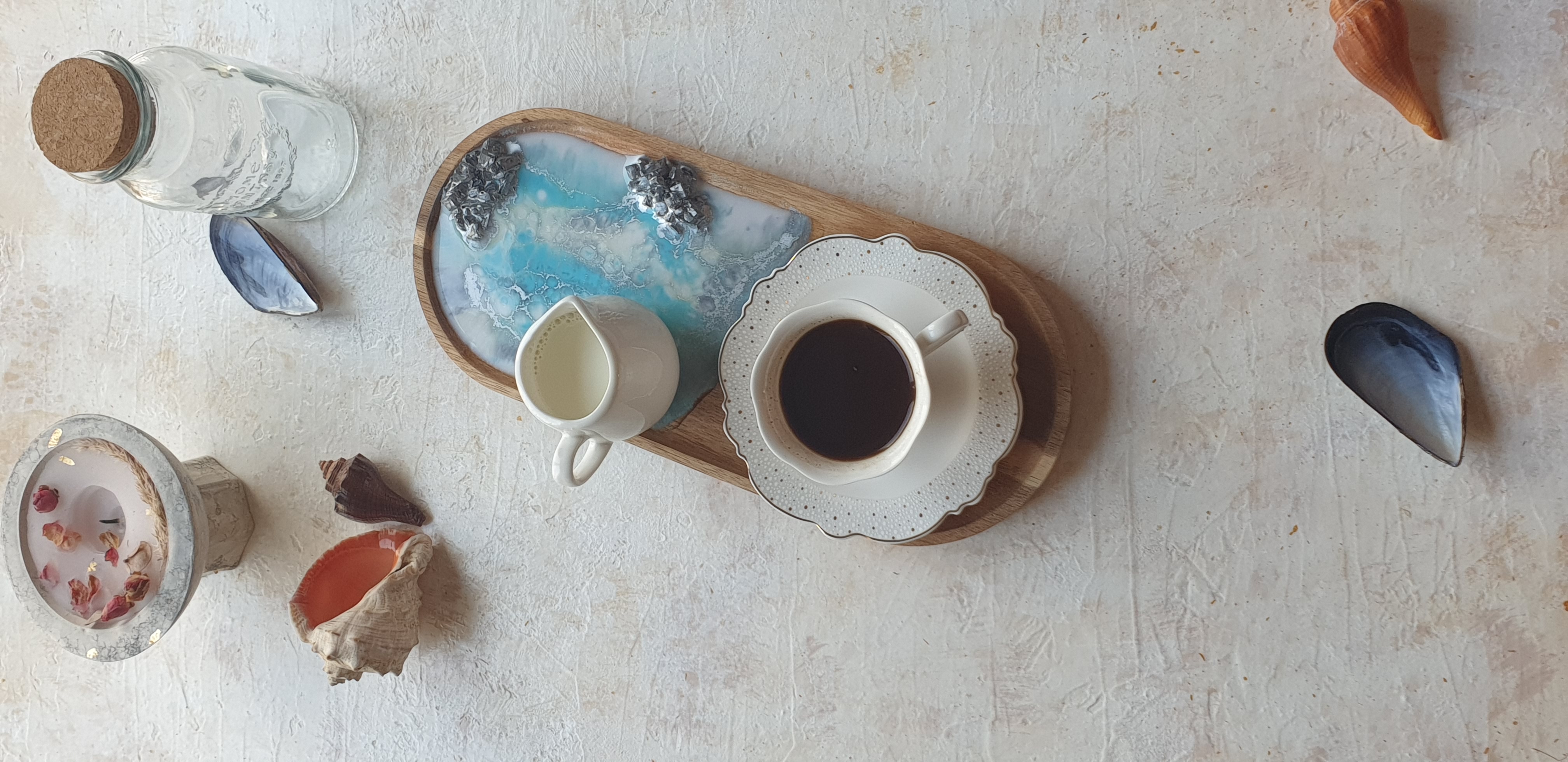 Dekorativna tacna Arctic Glow — slika 2