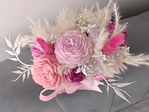 Candle rose box  — slika 7