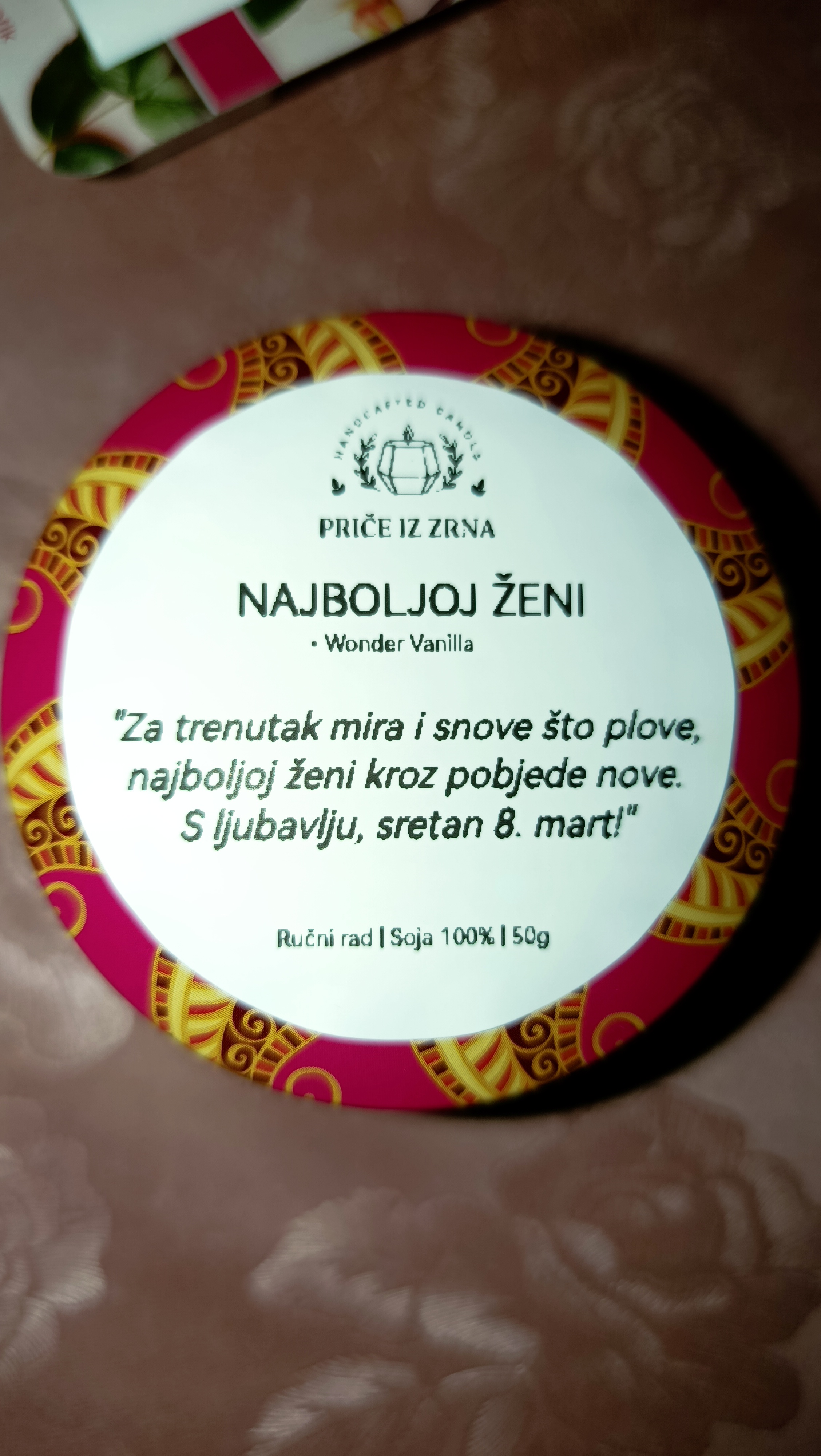 Mirisna svijeća Đurđevak  — slika 2