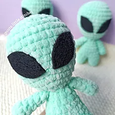 Heklane igračke - alien vanzemaljac — slika 2