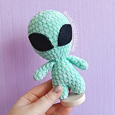 Heklane igračke - alien vanzemaljac — slika 4